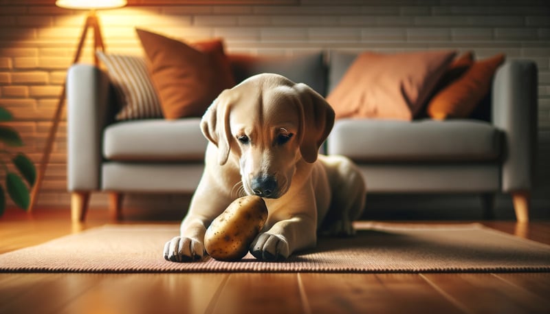 ¿Los perros pueden comer papa?