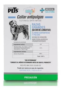 collar antipulgas para caninos